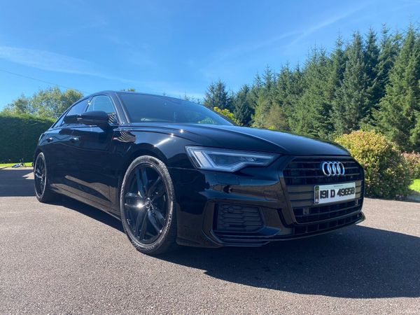 Audi A6 Saloon, Diesel, 2019, Black