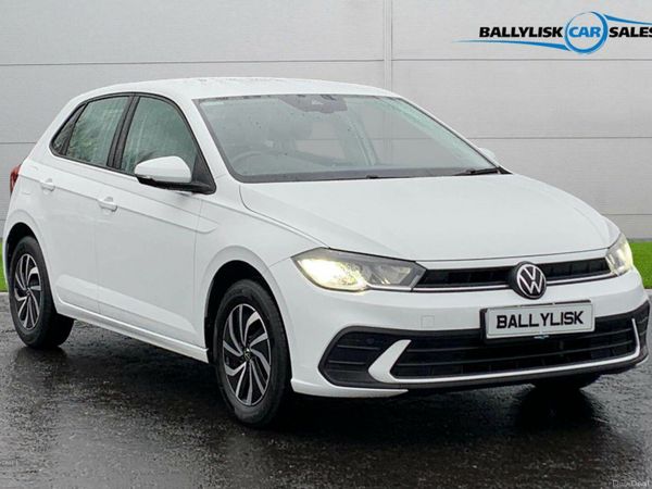 Volkswagen Polo Hatchback, Petrol, 2023, White