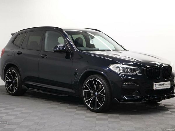 BMW X3 SUV, Diesel Hybrid, 2021, Black