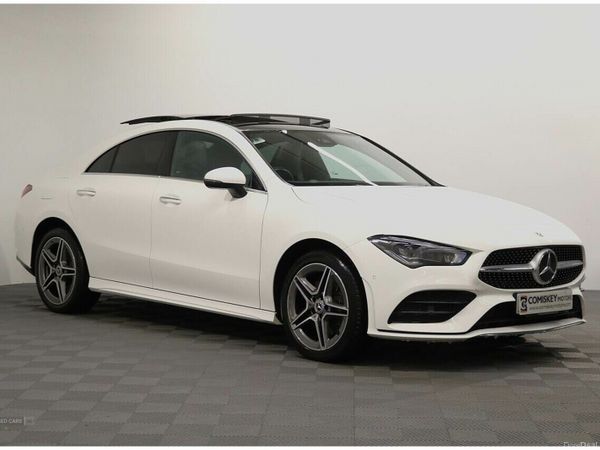 Mercedes-Benz CLA Coupe, Petrol Hybrid, 2022, White