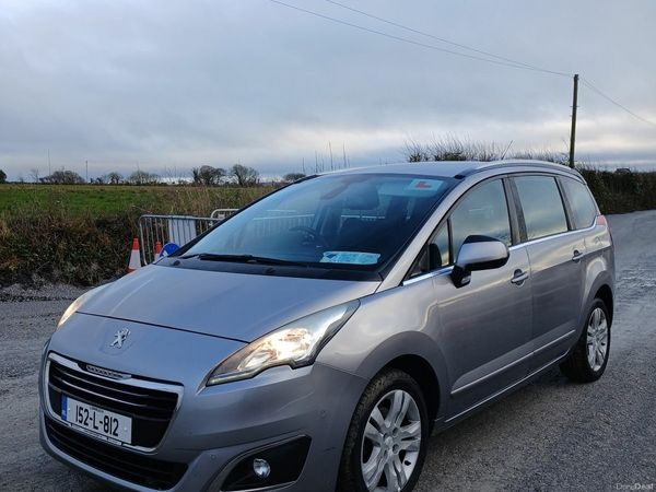 Peugeot 5008 MPV, Diesel, 2015, Grey