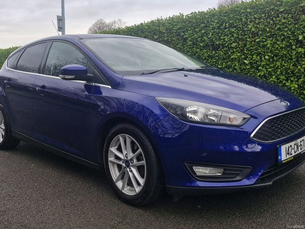 Ford Focus Hatchback, Diesel, 2014, Blue