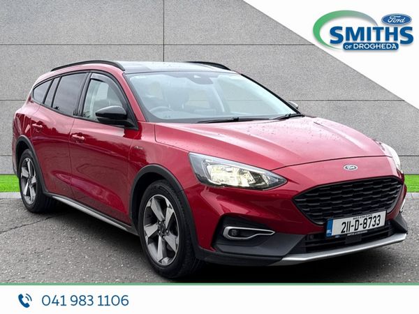 Ford Focus Estate, Petrol, 2021, Red