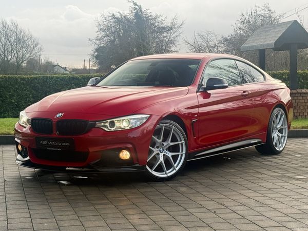 BMW 4-Series Coupe, Diesel, 2017, Red