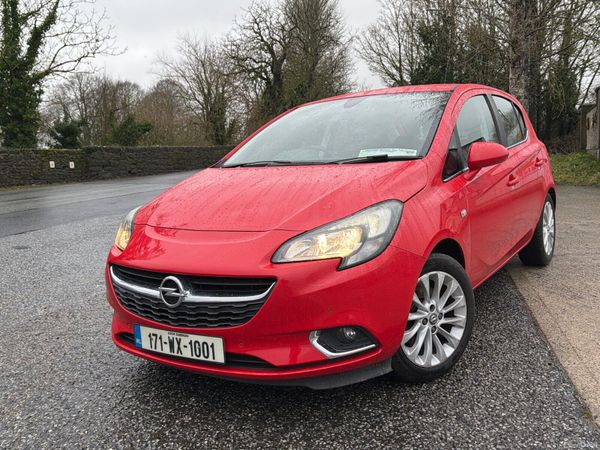 Opel Corsa Hatchback, Diesel, 2017, Red