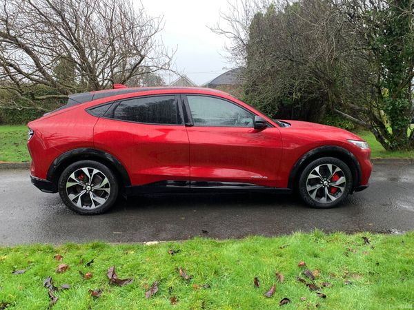 Ford Mustang Mach-E Hatchback, Electric, 2021, Red
