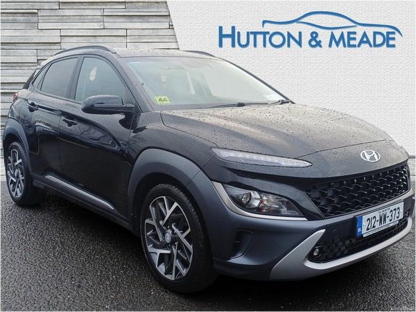 Hyundai KONA SUV, Petrol Hybrid, 2021, Black