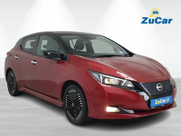 Nissan Leaf Hatchback, Electric, 2023, Red