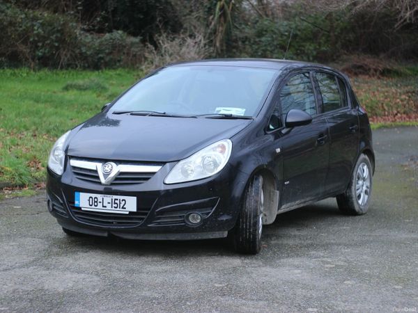 Opel Corsa Hatchback, Petrol, 2008, Black