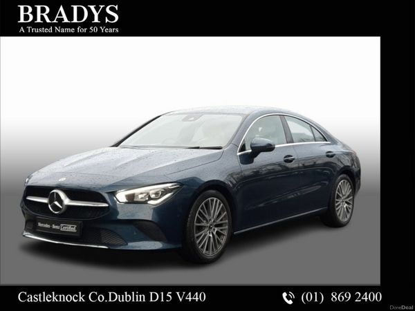 Mercedes-Benz CLA Coupe, Petrol, 2022, Blue