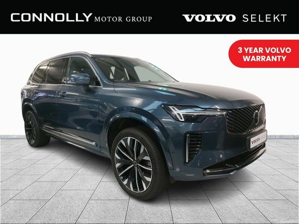 Volvo XC90 SUV, Petrol Hybrid, 2025, Blue