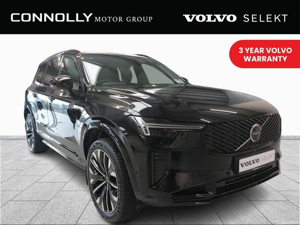 Volvo XC90 SUV, Petrol Plug-in Hybrid, 2025, Black