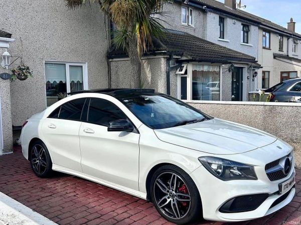 Mercedes-Benz CLA Saloon, Petrol, 2017, White