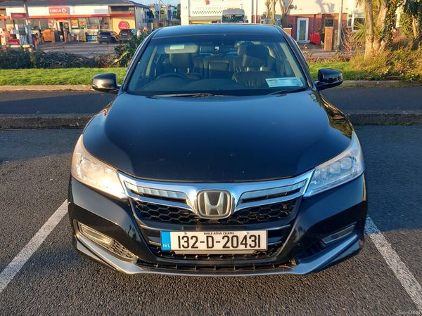 Honda Accord Saloon, Petrol Hybrid, 2013, Black
