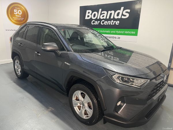 Toyota RAV4 SUV, Petrol Hybrid, 2020, Grey