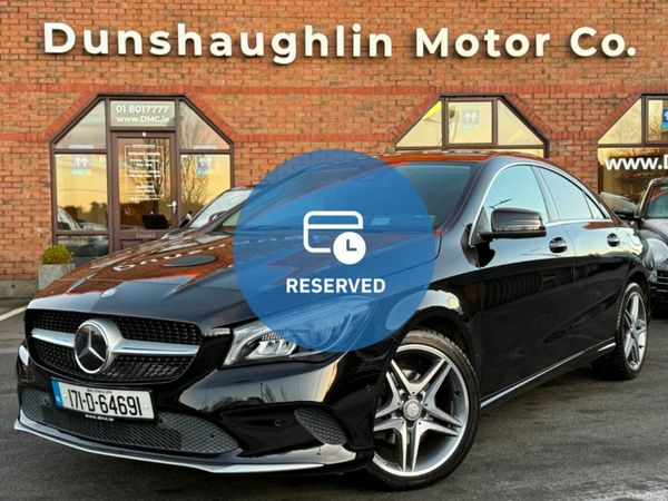 Mercedes-Benz CLA Saloon, Petrol, 2017, Black