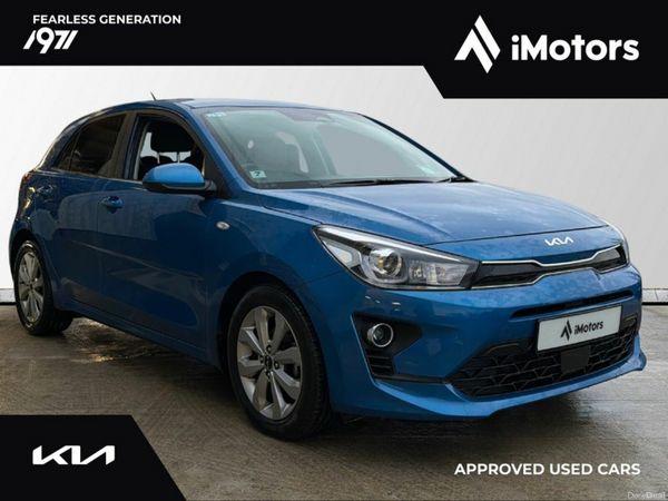 Kia Rio Hatchback, Petrol, 2022, Blue