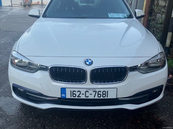 BMW 3-Series Saloon, Petrol, 2016, White