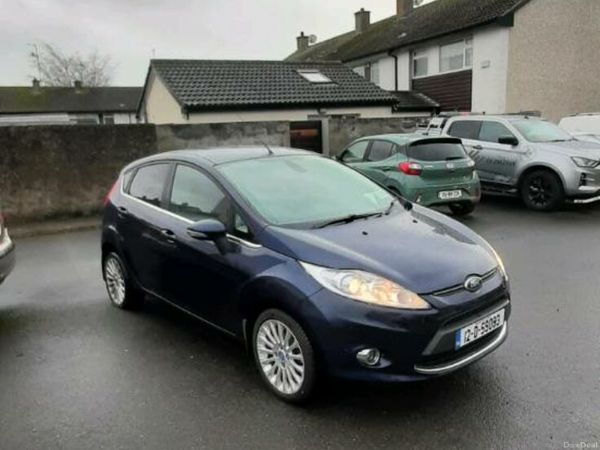 Ford Fiesta Hatchback, Petrol, 2012, Blue