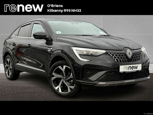Renault Arkana Hatchback, Petrol Hybrid, 2024, Black