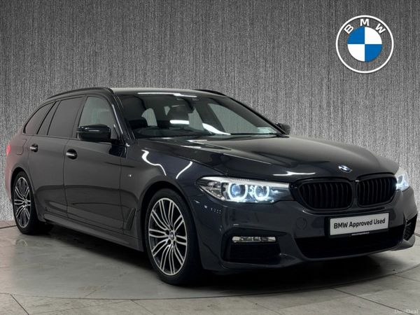 BMW 5-Series Estate, Diesel, 2018, Grey