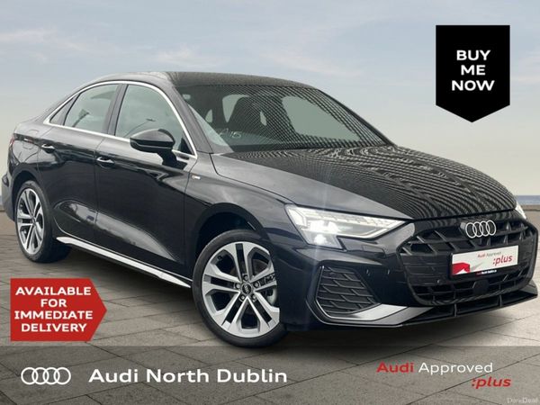 Audi A3 Saloon, Petrol, 2026, Black