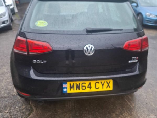 Volkswagen Golf Hatchback, Diesel, 2014, Black
