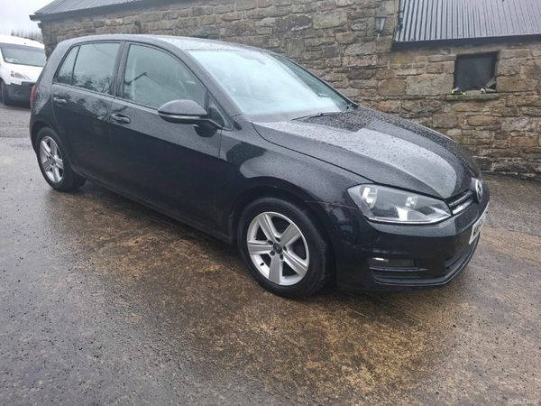 Volkswagen Golf Hatchback, Diesel, 2014, Black