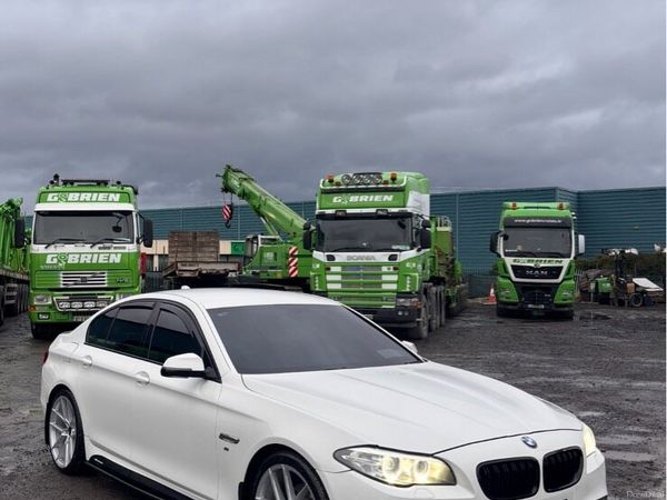 BMW 5-Series Saloon, Diesel, 2015, White