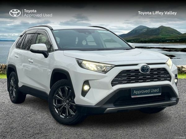 Toyota RAV4 SUV, Petrol Hybrid, 2023, White