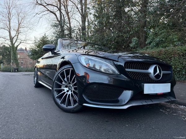 Mercedes-Benz C-Class Convertible, Diesel, 2017, Black