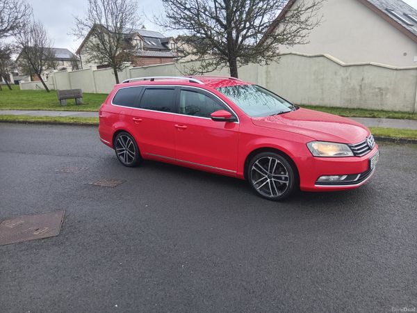Volkswagen Passat Estate, Diesel, 2013, Red