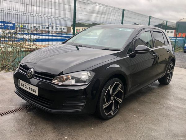 Volkswagen Golf Hatchback, Diesel, 2015, Black