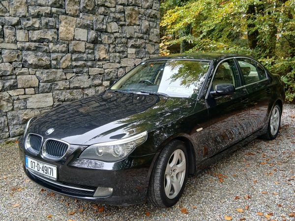 BMW 5-Series Saloon, Diesel, 2007, Black