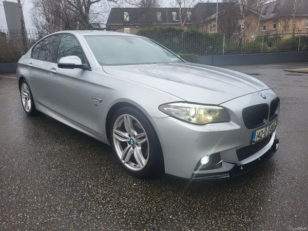 BMW 5-Series Saloon, Diesel, 2014, Silver