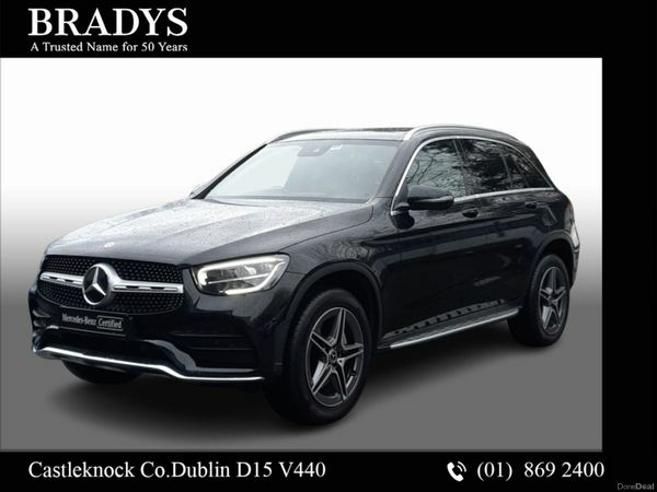 Mercedes-Benz GLC SUV, Petrol Plug-in Hybrid, 2022, Black