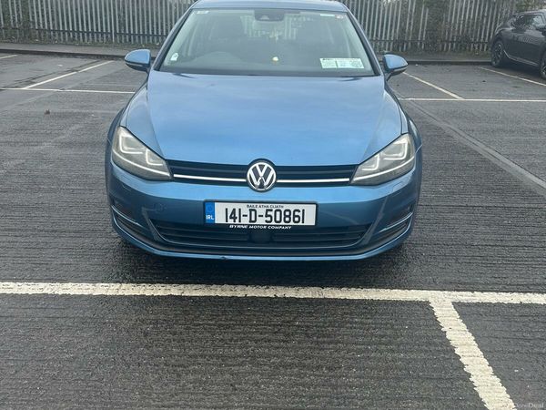 Volkswagen Golf Hatchback, Petrol, 2014, Blue