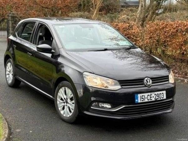 Volkswagen Polo Hatchback, Diesel, 2015, Black