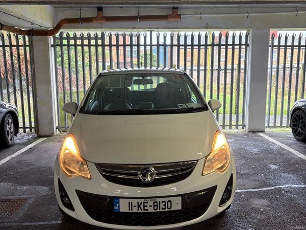 Vauxhall Corsa Hatchback, Petrol, 2011, White