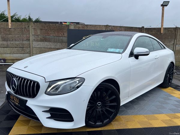Mercedes-Benz E-Class Coupe, Diesel, 2018, White