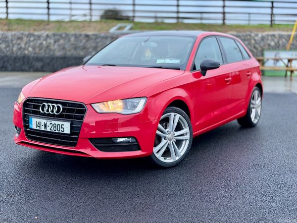 Audi A3 Hatchback, Diesel, 2014, Red