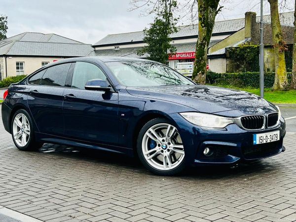 BMW 4-Series Saloon, Diesel, 2015, Blue