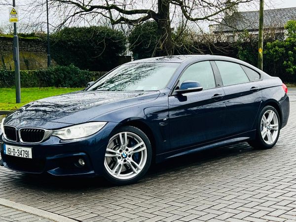 BMW 4-Series Saloon, Diesel, 2015, Blue
