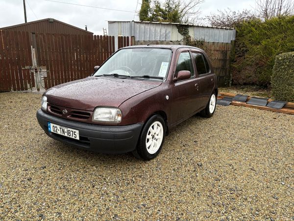 Nissan Micra Hatchback, Petrol, 2002, Red