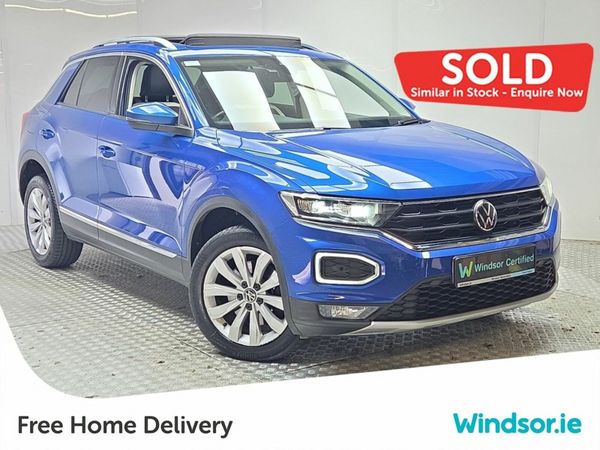 Volkswagen T-Roc SUV, Diesel, 2021, Blue