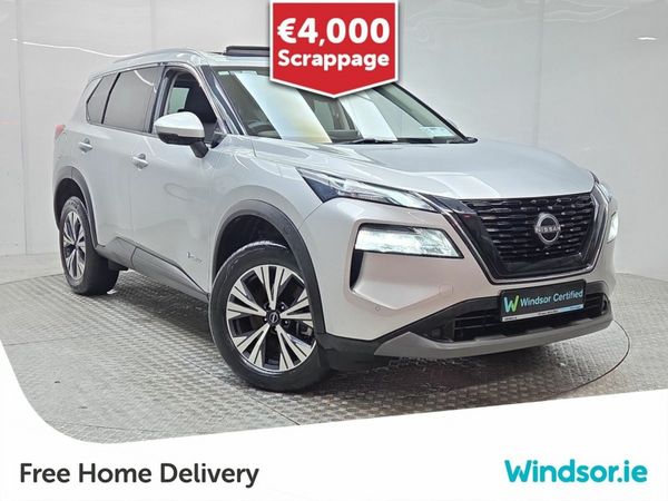 Nissan X-Trail SUV, Petrol Hybrid, 2024, Grey