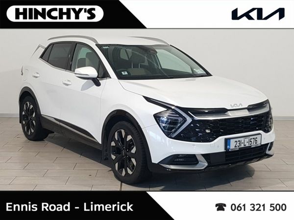 Kia Sportage SUV, Petrol Plug-in Hybrid, 2023, White