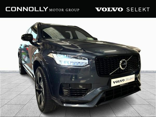 Volvo XC90 SUV, Petrol Plug-in Hybrid, 2021, Blue