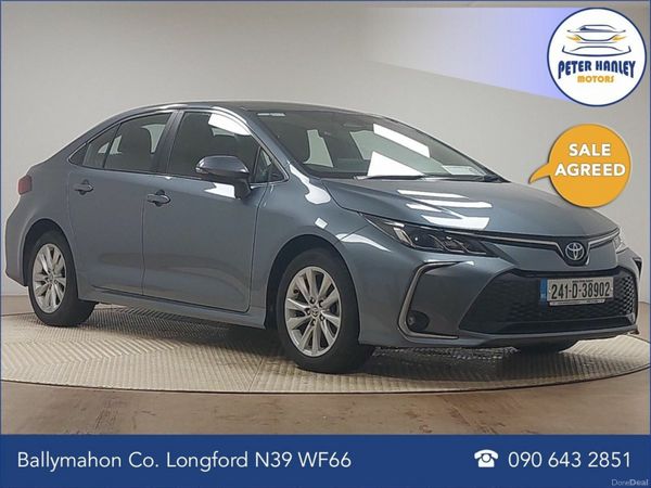 Toyota Corolla Saloon, Petrol Hybrid, 2024, Grey