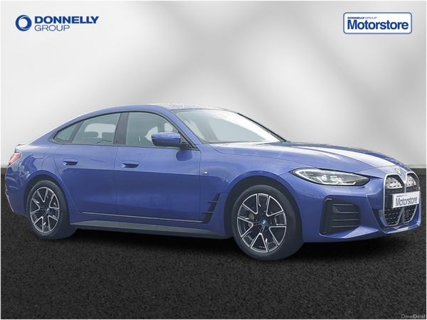 BMW i4 Hatchback, Electric, 2022, Blue